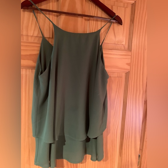 Olive green tank - Picture 2 of 3